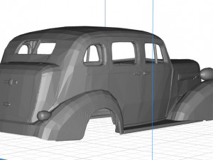 buick gasser 1936 printable body car 3D-printmodel