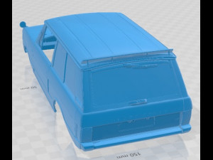 Range Rover 1970 Dakar Printable Body Car 3D Принт Модель