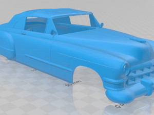 cadillac deville 1948 printable 3d body car 3D Принт Модель