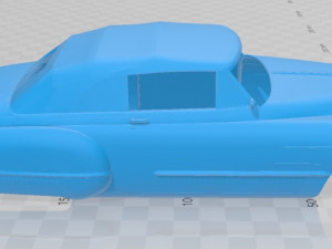 cadillac deville 1948 printable 3d body car 3D Принт Модель
