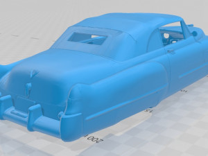 cadillac deville 1948 printable 3d body car 3D Принт Модель