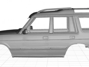 land rover discovery printable 3d body car 3D Print Model