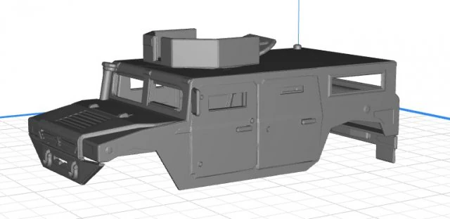 vatmac body car printable 3d 3D Print Model .c4d .max .obj .3ds .fbx .stl .blend