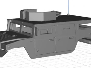 Vatmac Karosserie Auto 3D zum Ausdrucken 3D Druckmodell