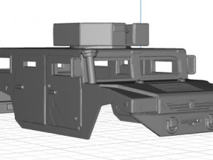 vatmac body car printable 3d Modello di stampa 3D