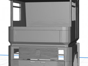 renault magnum 470 truck body cab printable 3d 3Dプリントモデル