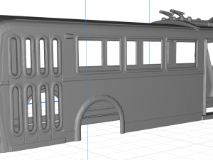 trolebus bilbao body printable 3d Modèles 3D en vedette