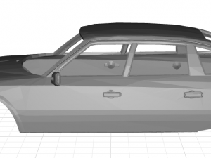 citroen cx body car printable body car 3D-printmodel
