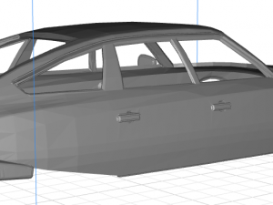 citroen cx body car printable body car 3D-printmodel