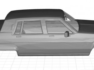 oldsmobile regency body car printable 3d 3D Принт Модель