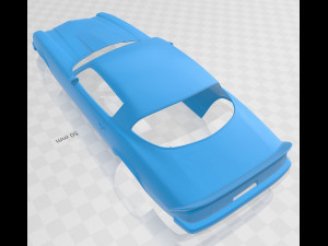 chevrolet camaro 1975 printable body car 3D 프린트 모델