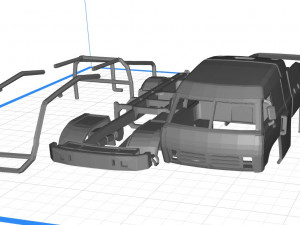 kamaz dakar truck printable 3d 3D Print Model