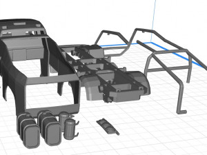 kamaz dakar truck printable 3d Modèles 3D en vedette