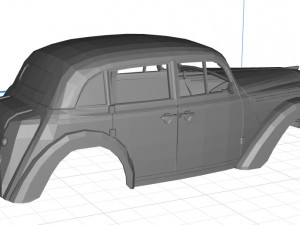 opel kadett 1936 printable 3d body car 3D-Druckmodell