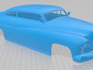 mercury coupe 1951 printable body car 3D 打印模型