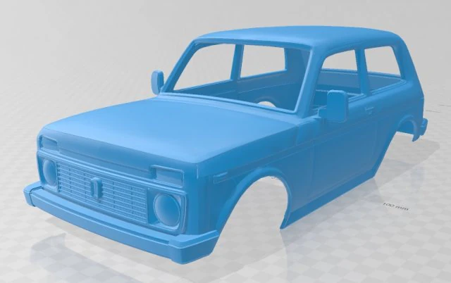 lada niva printable body car 3D Print Model .c4d .max .obj .3ds .fbx .stl .blend 