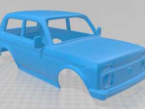 lada niva printable body car Modelo de impresión 3D