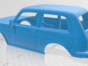 lada niva printable body car Modelo de impresión 3D