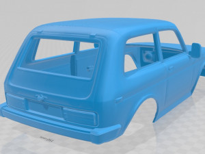 lada niva printable body car Modelo de impresión 3D