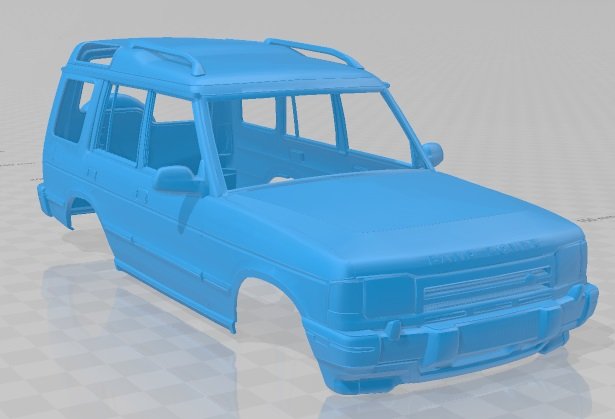 land rover discovery 1996 printable body car 3D Print Model in
