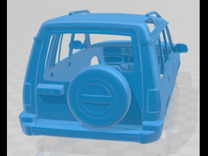 land rover discovery 1996 printable body car 3D Print Model