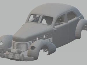cord&oacute;n 812 - 1937 carroceria imprimible Modelo de impresión 3D