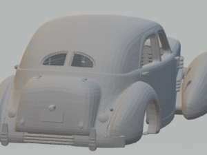 cord 812 - 1937 printable body car Modèles 3D en vedette