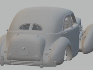 cord 812 - 1937 printable body car 3D Print Model