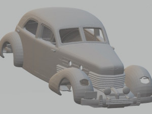 cord 812 - 1937 printable body car Modèles 3D en vedette