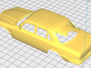 mercedes benz 450 w116 printable body car Modèles 3D en vedette