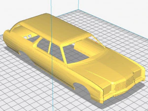 ltd 1977 printable body car 3D Print Model