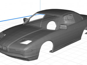 850 csi printable body car 3D 프린트 모델