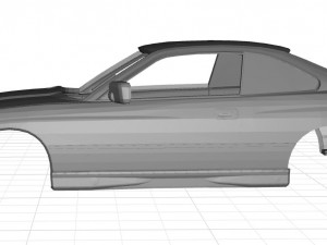 850 csi printable body car 3D 打印模型