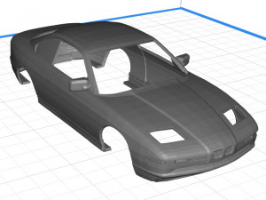 850 csi printable body car 3D 打印模型