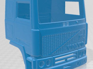 Volvo F10 Printable Body Cab 3D Print Model