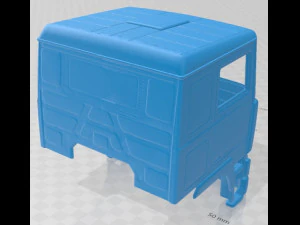 Volvo F10 Printable Body Cab 3D Print Model