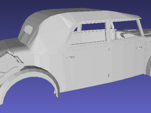 steyr 1500 printable body car with chassis Model Cetak 3D