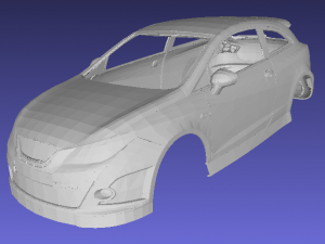 seat ibiza cupra printable body car Modelo de impresión 3D