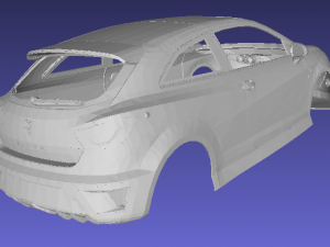 seat ibiza cupra printable body car 3D Принт Модель