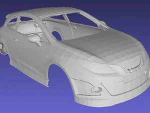 seat ibiza cupra printable body car 3D Print Model