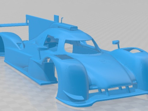 Porsche 919 Hybrid 2014 Printable Body Car Modelo de impresión 3D
