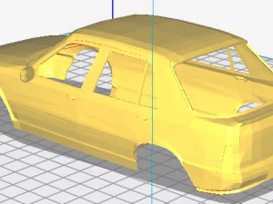 peugeot 309 printable body car 3D Print Model