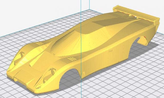 mclaren m6gtr 1974 le mans printable body car Modelo de Impressão 3D .c4d .max .obj .3ds .fbx .stl .blend 