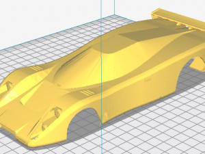 mclaren m6gtr 1974 le mans printable body car Modelo de impresión 3D