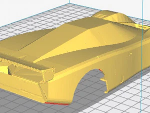 mclaren m6gtr 1974 le mans printable body car 3D Print Model