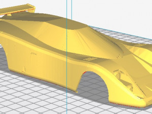 mclaren m6gtr 1974 le mans printable body car Modelo de Impressão 3D