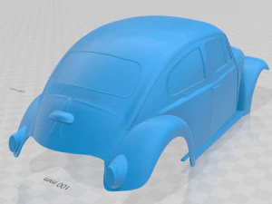 volkswagen baja bug printable body car 3D Print Model