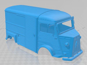 citroen h 1980 printable body van 3D Print Model