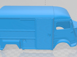 citroen h 1980 printable body van 3D 打印模型