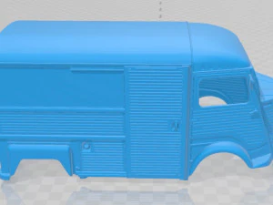citroen h 1980 printable body van 3D Print Model